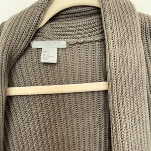 Cocoon style cardigan